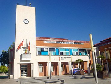 Ayuntamiento en la localidad de Rivas Vaciamadrid